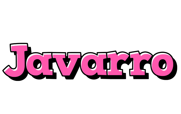 Javarro girlish logo