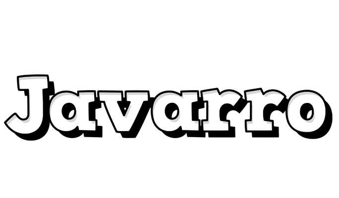 Javarro snowing logo