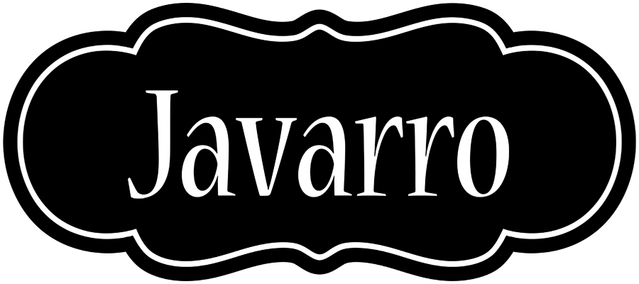 Javarro welcome logo