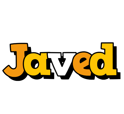 Javed cartoon logo