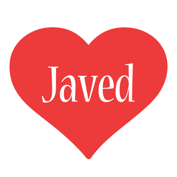 Javed love logo