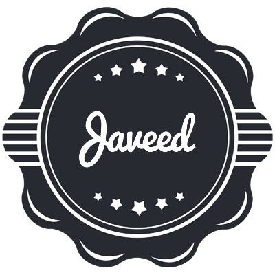 Javeed badge logo