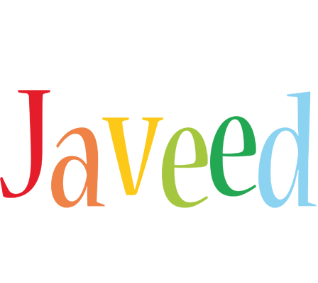 Javeed birthday logo