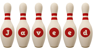 Javeed bowling-pin logo