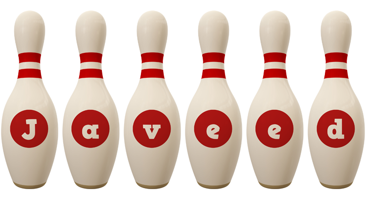 Javeed bowling-pin logo