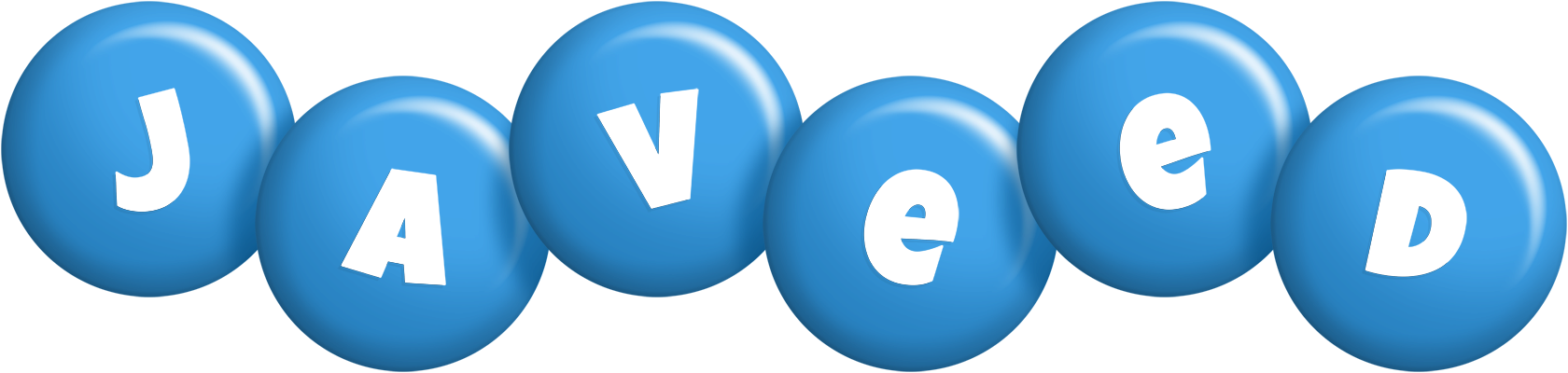 Javeed candy-blue logo
