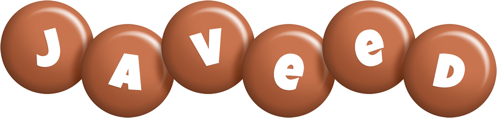 Javeed candy-brown logo