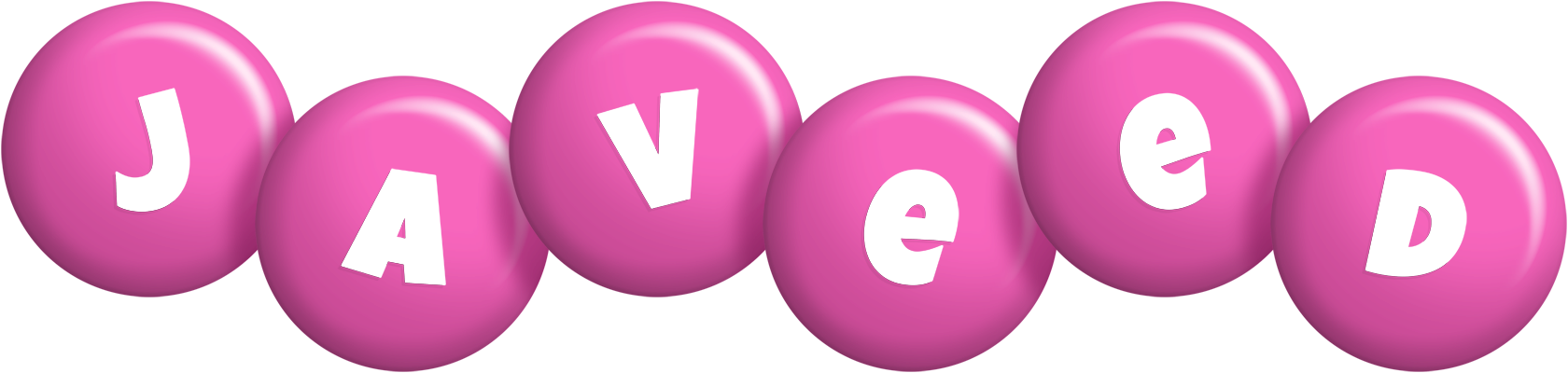 Javeed candy-pink logo