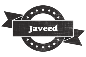 Javeed grunge logo