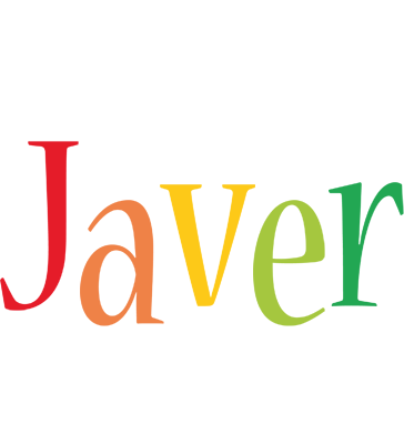 Javer birthday logo