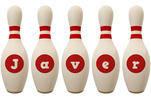 Javer bowling-pin logo