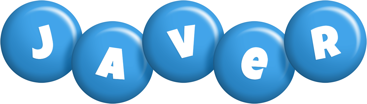 Javer candy-blue logo