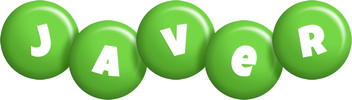 Javer candy-green logo