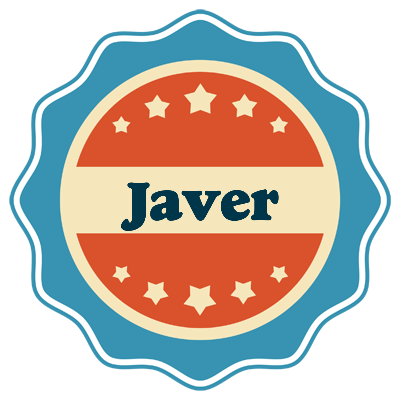 Javer labels logo