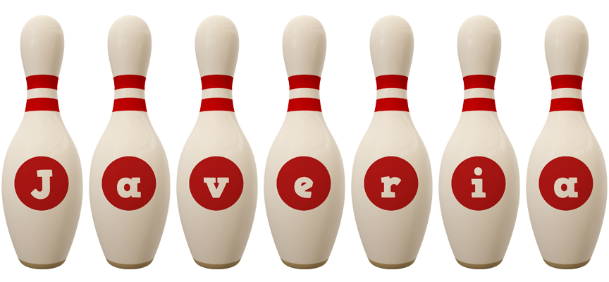 Javeria bowling-pin logo