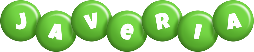 Javeria candy-green logo