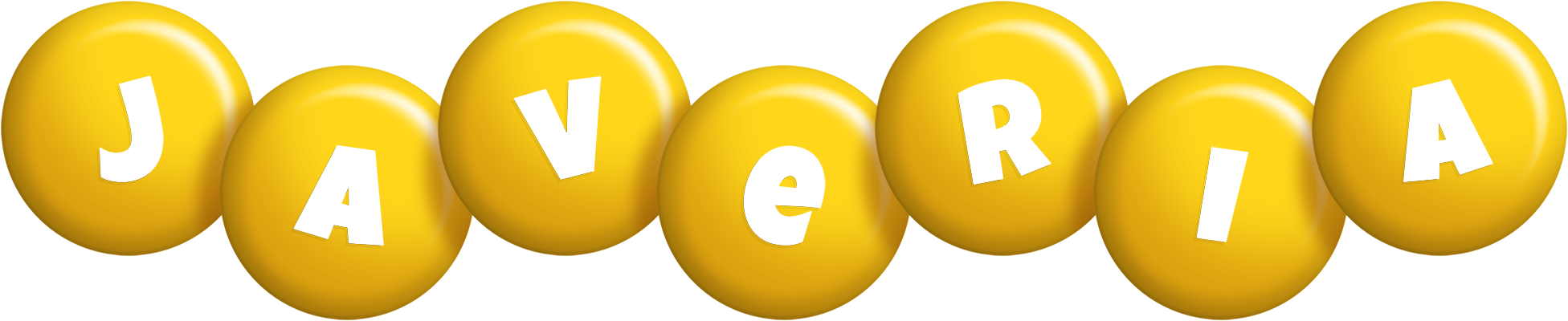 Javeria candy-yellow logo