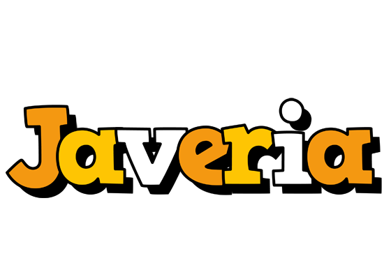 Javeria cartoon logo