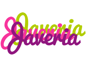 Javeria flowers logo