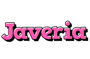 Javeria girlish logo