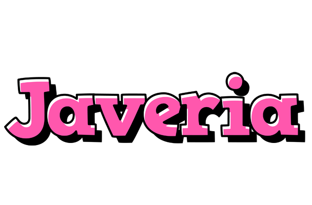Javeria girlish logo