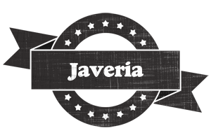 Javeria grunge logo