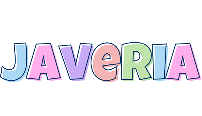 Javeria pastel logo