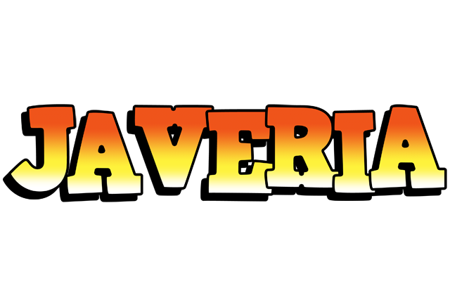 Javeria sunset logo