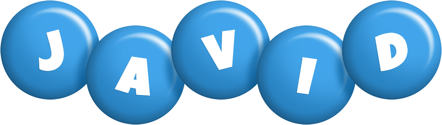 Javid candy-blue logo