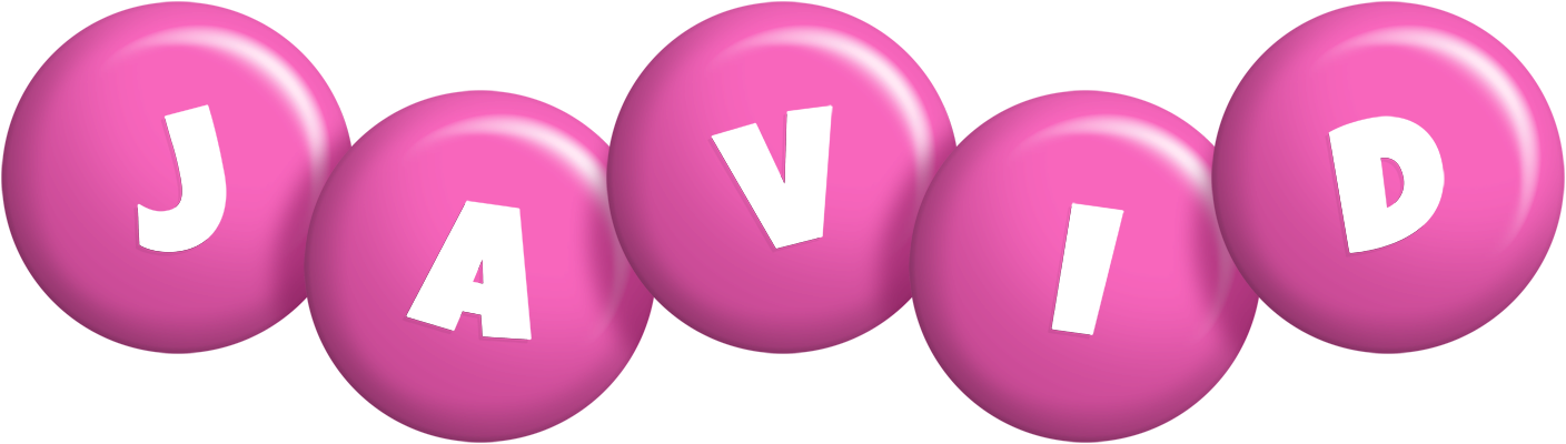 Javid candy-pink logo