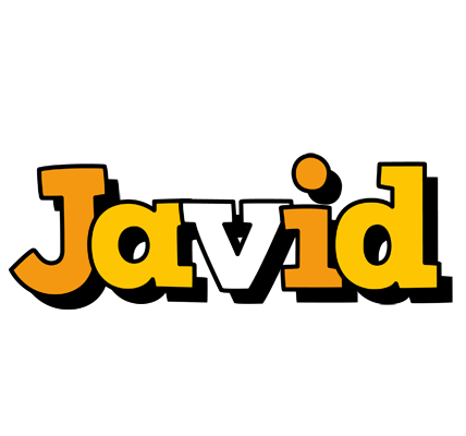 Javid cartoon logo