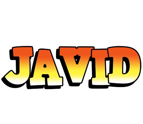 Javid sunset logo