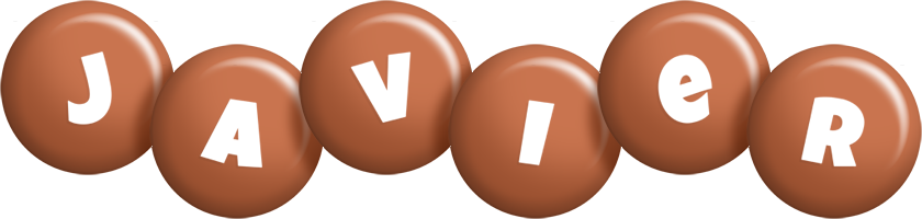 Javier candy-brown logo