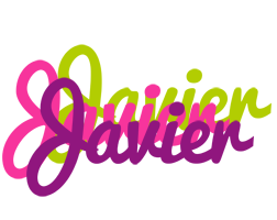 Javier flowers logo