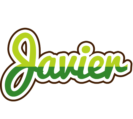 Javier golfing logo