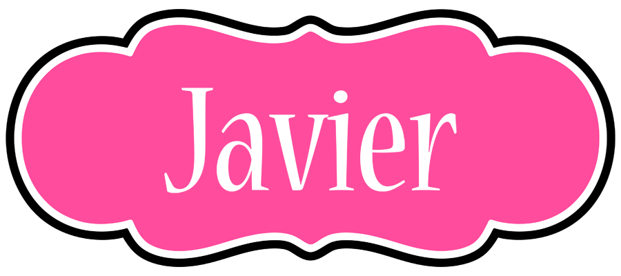 Javier invitation logo