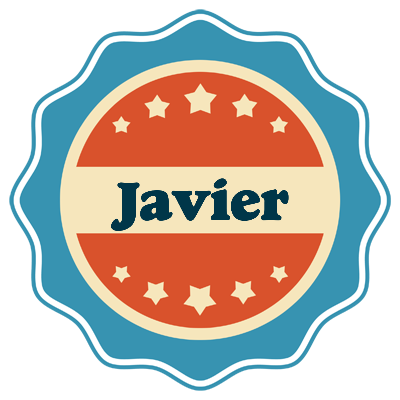 Javier labels logo