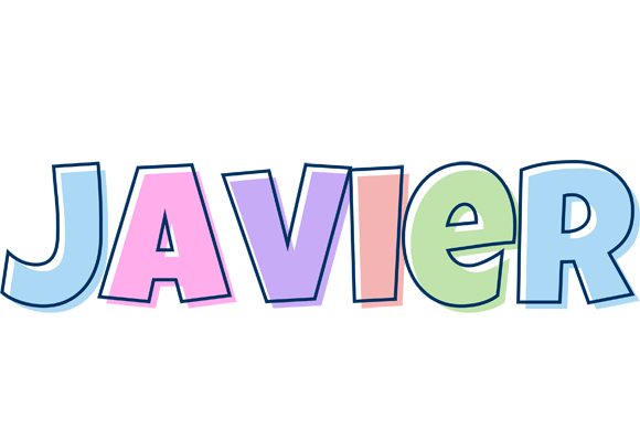 Javier pastel logo