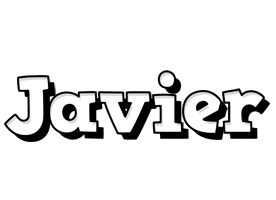 Javier snowing logo