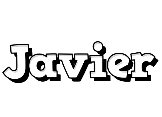 Javier snowing logo