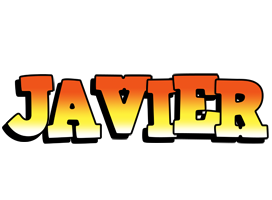 Javier sunset logo