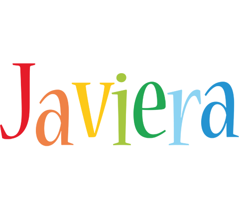 Javiera birthday logo