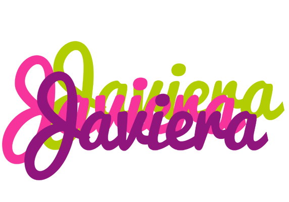 Javiera flowers logo