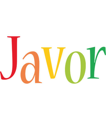 Javor birthday logo