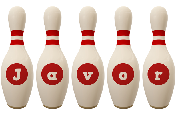 Javor bowling-pin logo