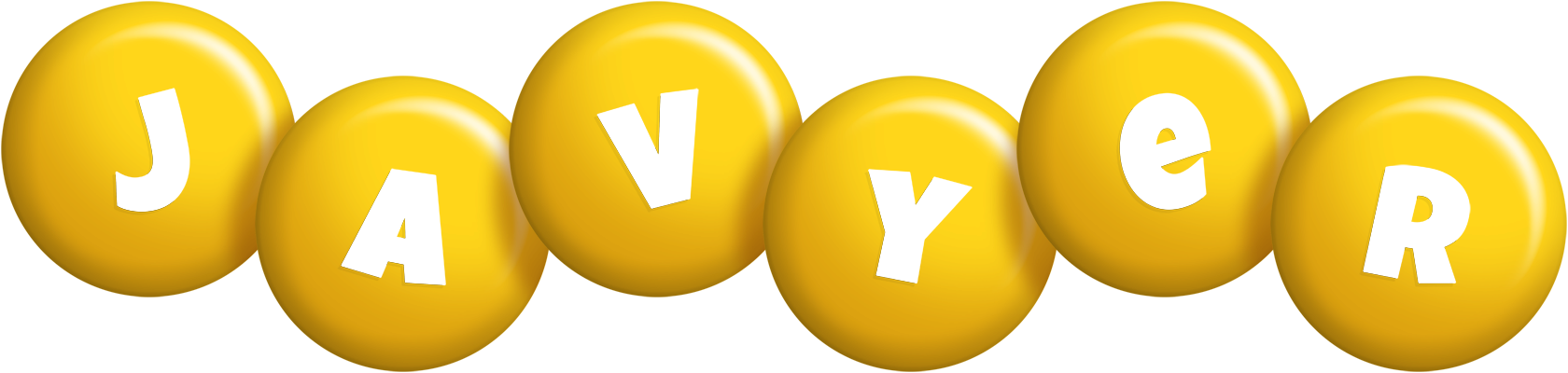 Javyer candy-yellow logo