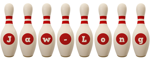 Jaw-Long bowling-pin logo