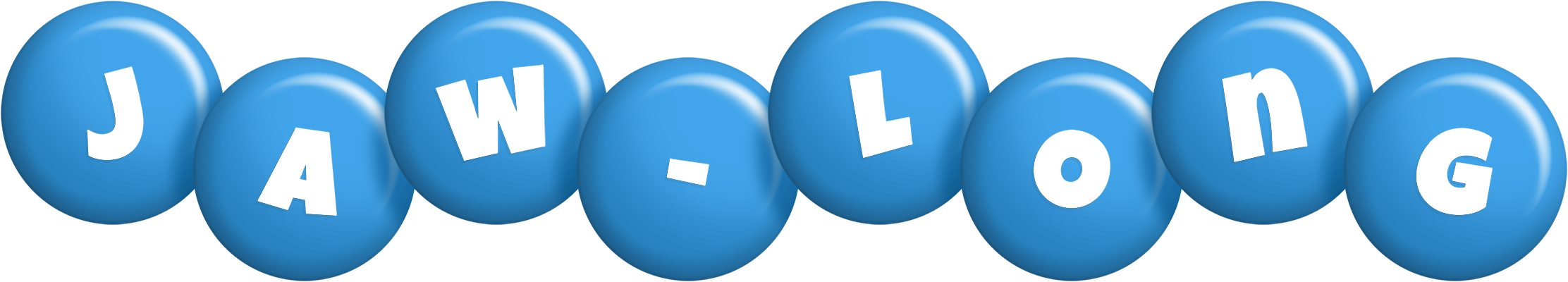 Jaw-Long candy-blue logo