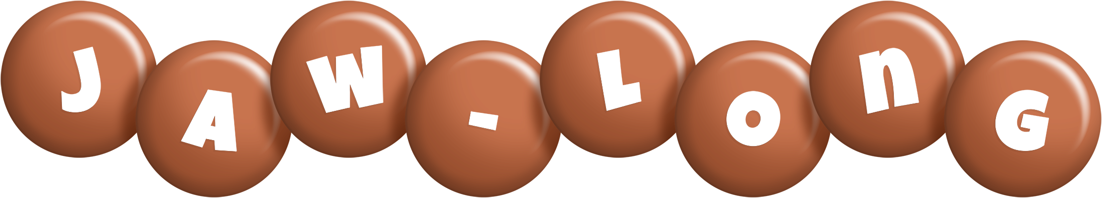 Jaw-Long candy-brown logo