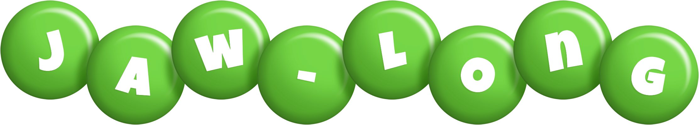 Jaw-Long candy-green logo